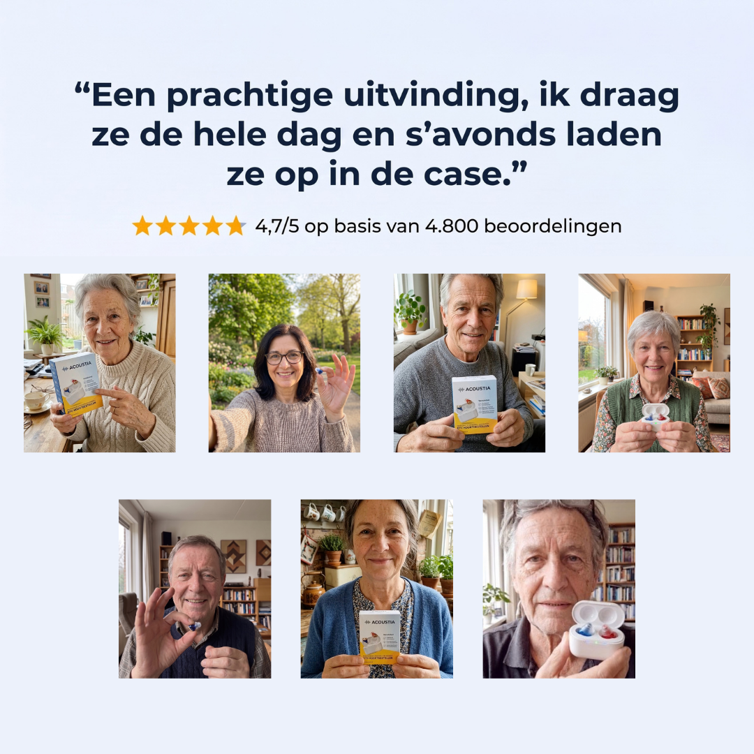 Verstaan wat er aan tafel gezegd wordt — zonder hoortest of audicien