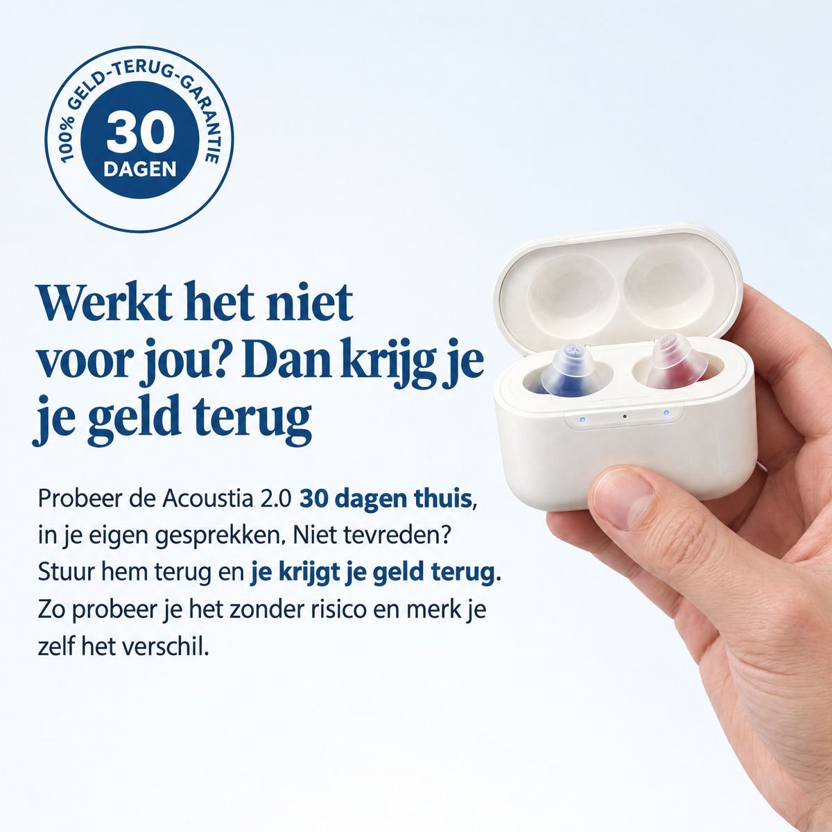 Verstaan wat er aan tafel gezegd wordt — zonder hoortest of audicien